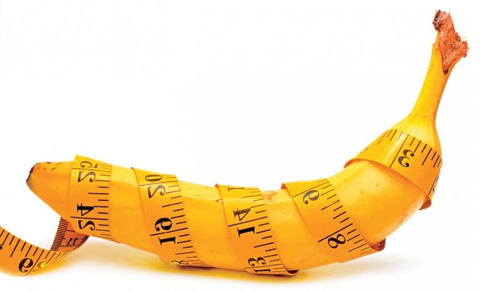 meranie hrúbky penisu na príklade banánu